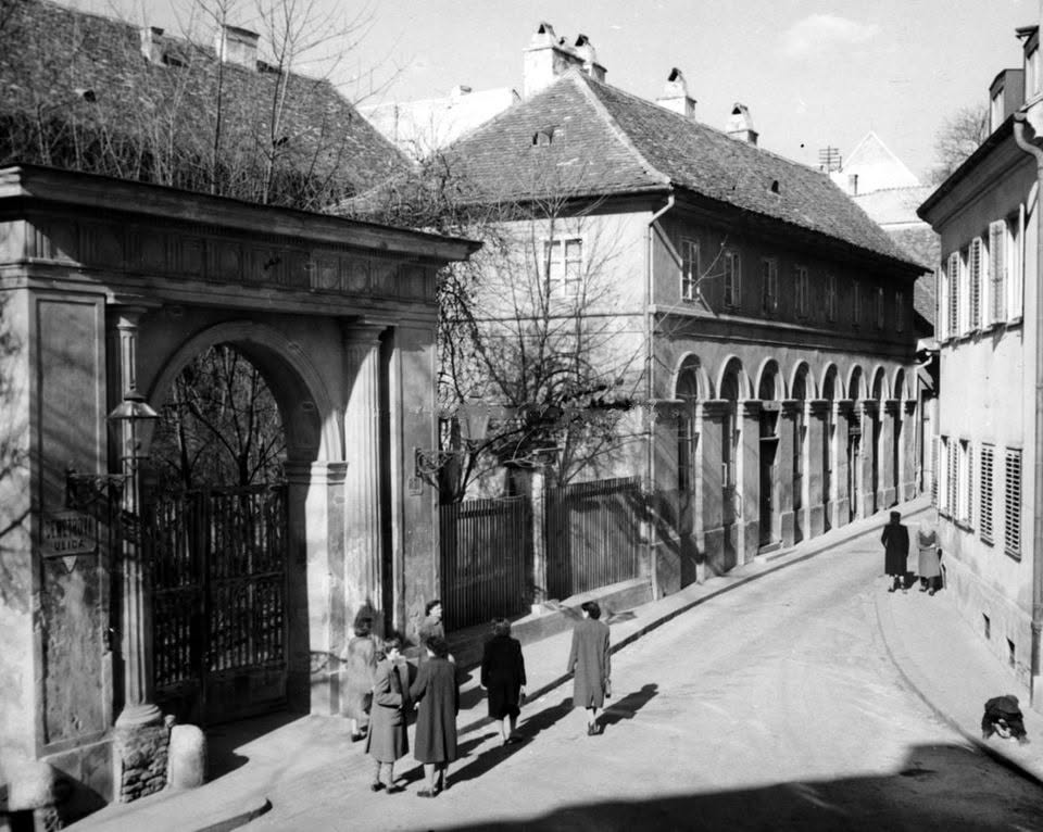 Gornji grad, Demetrova ulica 1950. godine